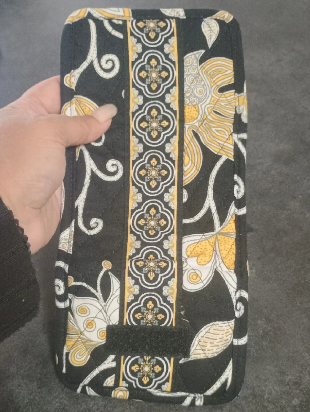 Vera Bradley Quilted Floral Fold Wallet - Picture 3 of 4
